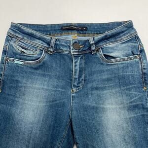 STEPS Womens 26 x 30 Skinny Stetch Blue Jeans